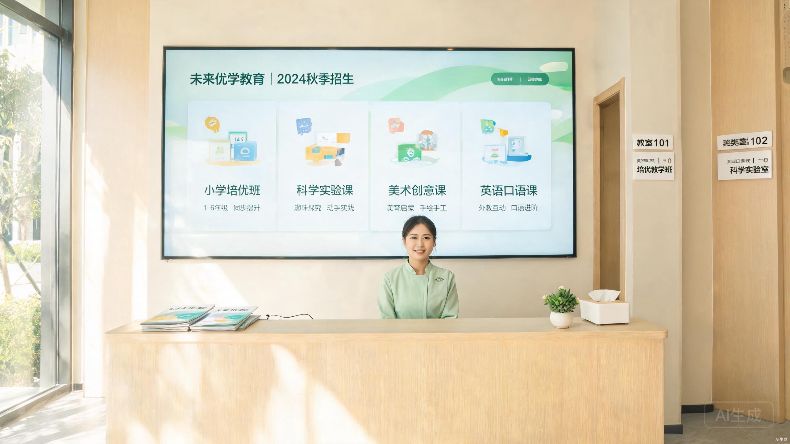 某教育机构招生官网案例