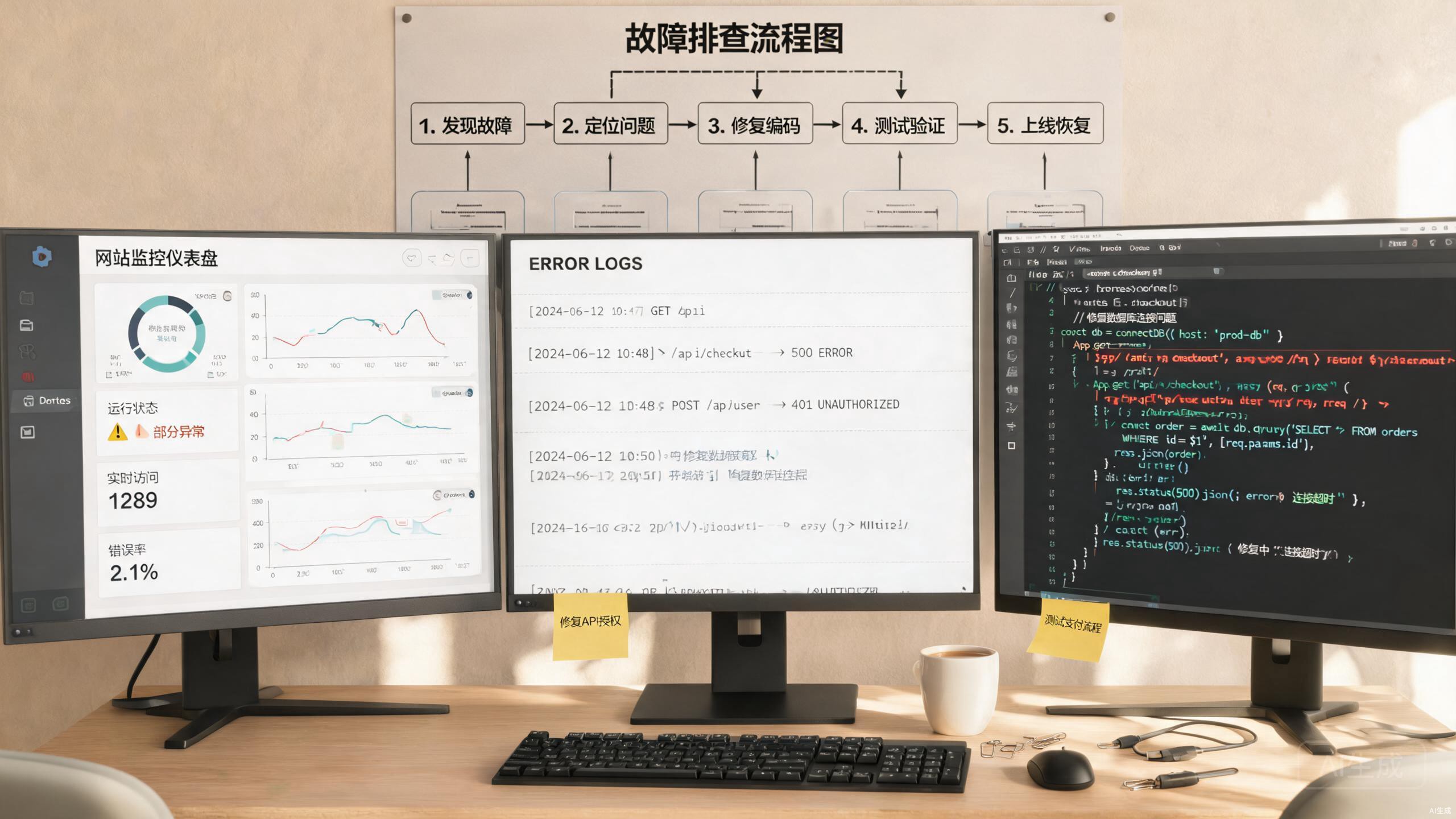 某企业站故障修复优化案例